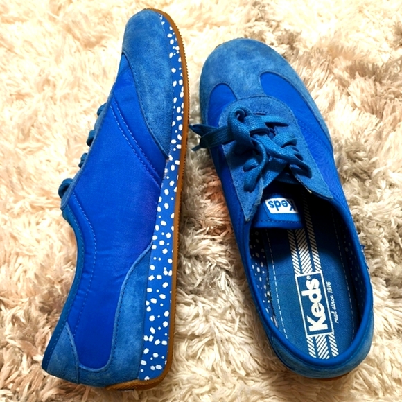Keds Women’s Blue Confetti Sneakers Size 7 - Picture 6 of 12